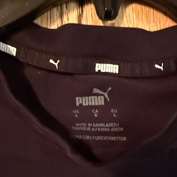 PUMA Rebel Camo Fill Men's Black Short Sleeve Tee Size Large - Picture 2 of 5